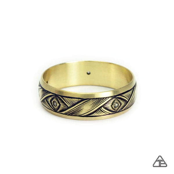 Aldous: Hand Engraved Band / Ring