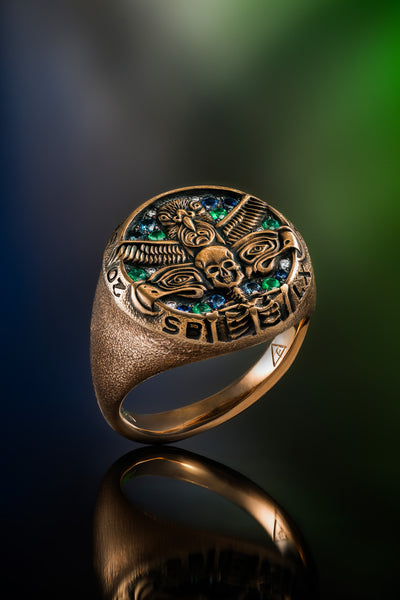 DARKSIDE — Seahawks Championship Ring / 18K Rose Gold