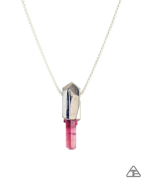 Jonas Mine Tourmaline Palladium Crystal Talisman Pendant