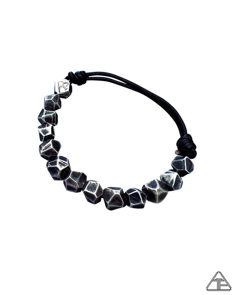 Lattice: Stealth Sterling Chain Bracelet
