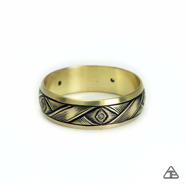 Aldous: Hand Engraved Band / Ring