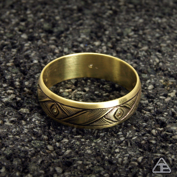Aldous: Hand Engraved Band / Ring