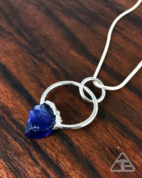 Tanzanite Crystal Talisman Pendant