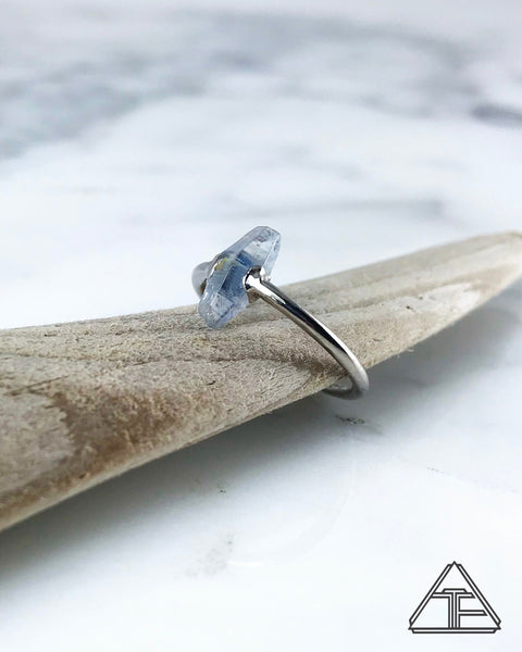 Size 6.5 - Sapphire Crystal Talisman Ring