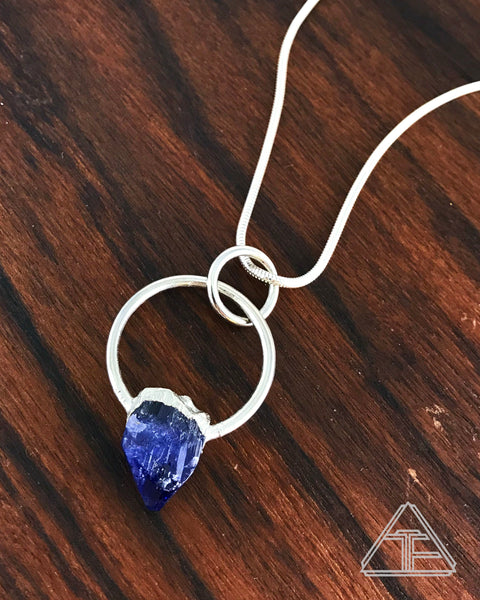 Tanzanite Crystal Talisman Pendant